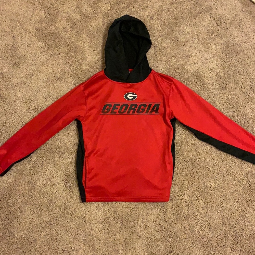 Youth Boys UGA Hoodie in Good Condition! Nice Comfortable Jacket!